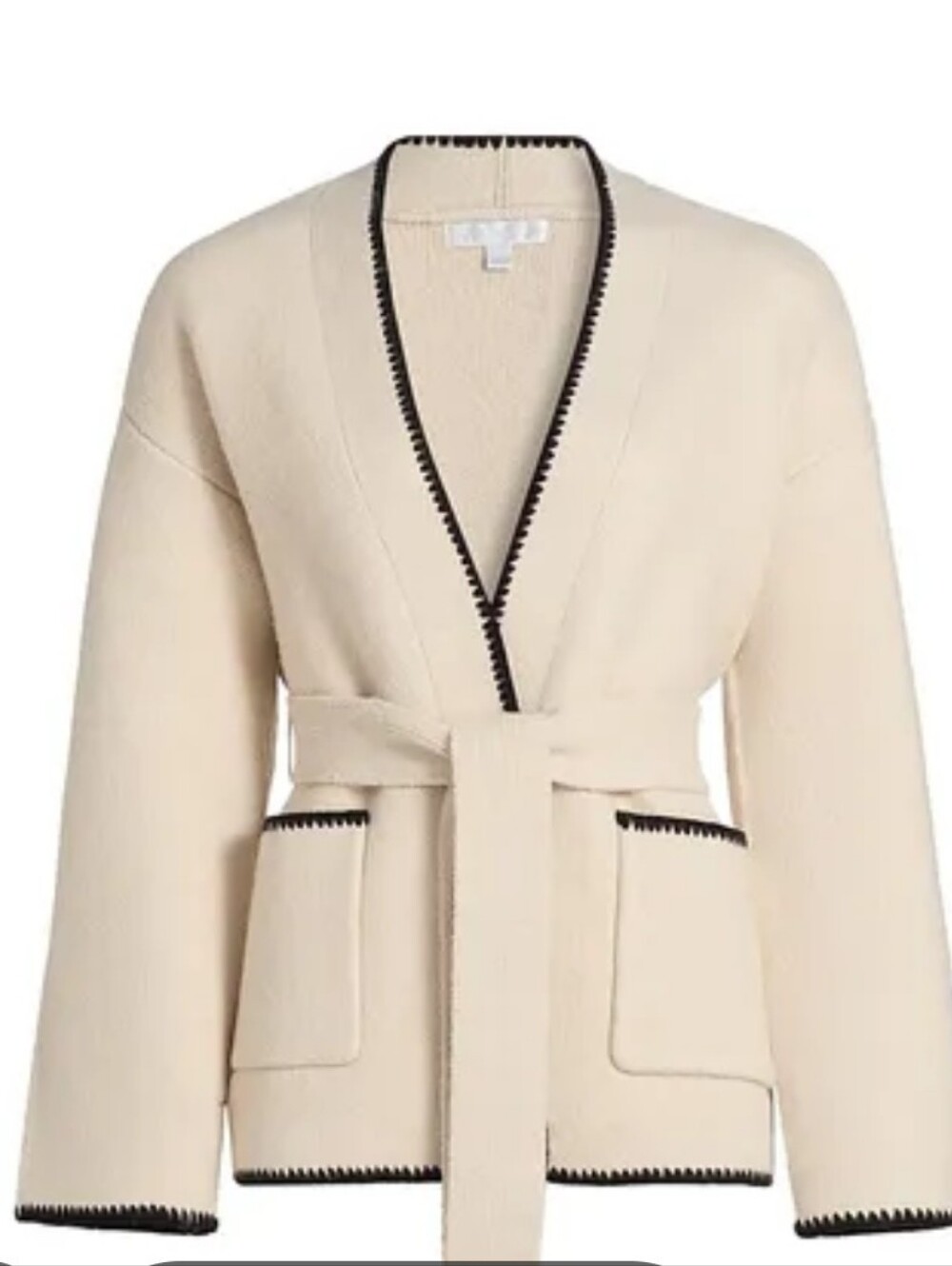Design History Collins Double Pocket Cardigan Sweater *Large * NWT